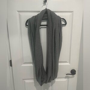 Original unisex American Heather Gray infinity circle scarf